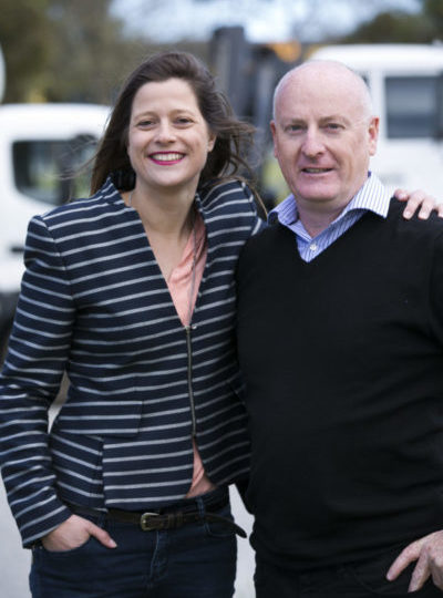 Co-Founders Siobhan Lancaster and David Blomeley